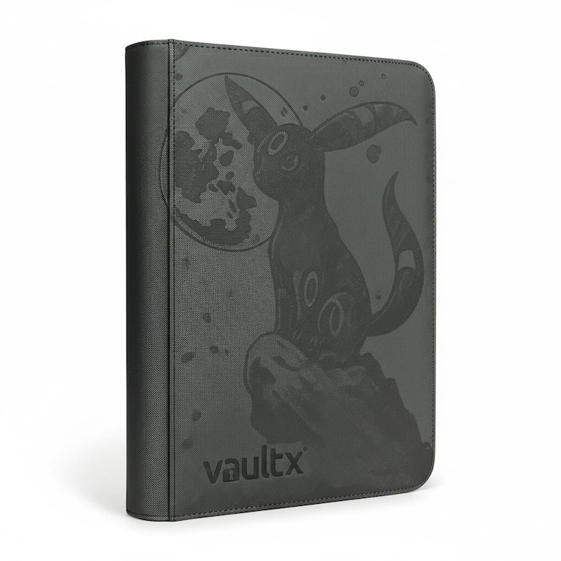 Custom Umbreon Card Binder | Pokémon Binder | Eeveelution Trading Card Album | Pokémon TCG Storage | Gift for Collectors | Topload or Penny image 5
