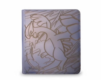 Carpeta personalizada / Carpeta Lugia TCG grabada con láser / Álbum con funda protectora o funda tipo penny