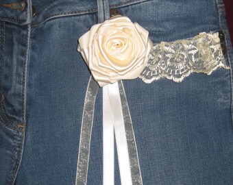 Customised  jeans,upcycled jeans,steampunk clothing, recycled, jasper conrad, size10 ladies jeans, girls jeans,denim, flares,OOAK, US size 6