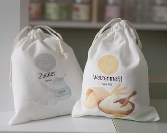 Food Labels for Play Shop | Sugar, Flour, Salt, Pepper, Ketchup, Jam | Aesthetic Accessories | Montessori Game | Printable PDF