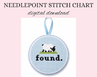 Christliche Nadelspitze Stichmuster Anleitung - Anfänger freundlich PDF Digital Download