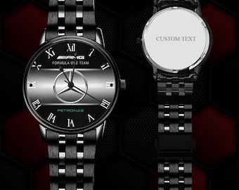 AMG-stijlhorloge voor uniseks, luxe racesporthorloge, roestvrijstalen autoliefhebber cadeau