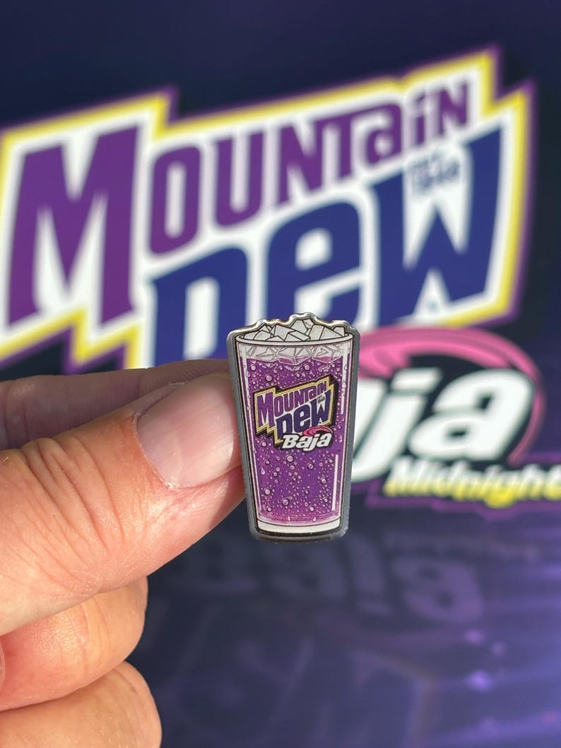 Taco Bell Hat Pins | Fast Food Collectible Pins, 16 Styles *see my other items for more Taco Bell pins* Baja Midnight