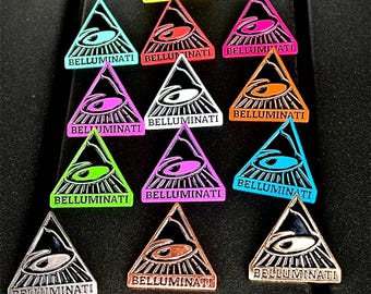 タコベル BELLUMINATI ハットピンコレクション | ファストフードコレクターズアイテム、13種類