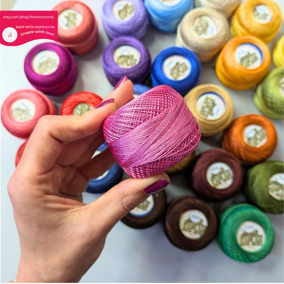 Silk Bead Cord Perlseide – 0.60mm x 160m per Ball – for Knotting Pearls, Gemstones, Crystals - Tatting, Fiber arts and Handicrafts Thread