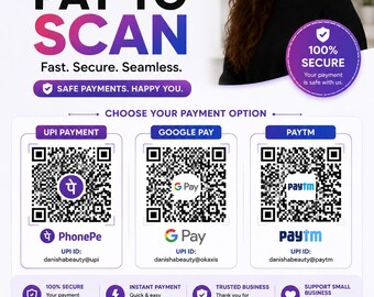 Scan to Pay QR Code HTML Generator | Payment Display Export (pdf, png, jpg)