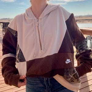 Nike Camo Patchwork Hoodie