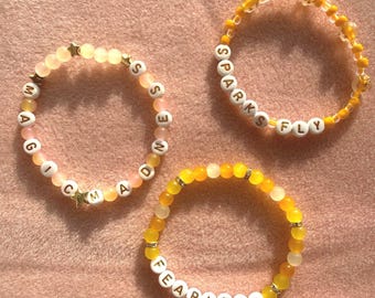 Stardust Stack | Wonderstruck Era Stack | Handmade Beaded Bracelet Stack | Friendship Bracelets | Taylor-Inspired Jewelry