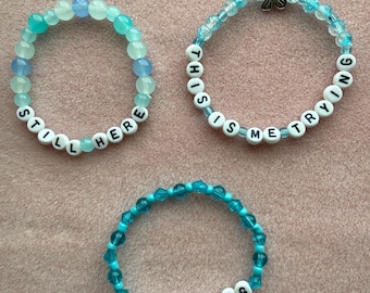 Resilience Stack | Becoming Era Stack | Handmade Beaded Bracelet Stack | Friendship Bracelets | Taylor-Inspired Jewelry