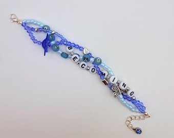 Becoming Era | Handmade Triple Strand Bead Bracelet | “Glowing" & "Becoming" | Taylor Inspired | Swiftie Gift