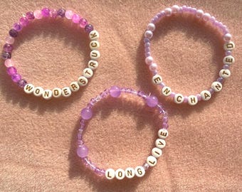 Starlight Stack | Wonderstruck Era Stack | Handmade Beaded Bracelet Stack | Friendship Bracelets | Taylor-Inspired Jewelry