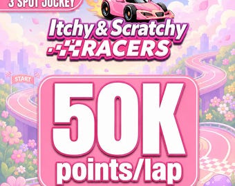Monopoly_Go ITCHY & SCRATCHY RACERS 50k Point/Round