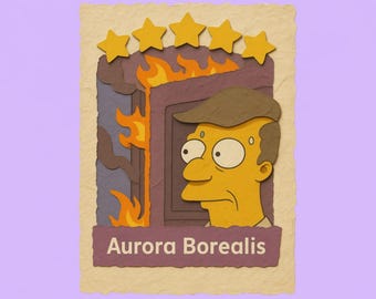 Aurora Borealis - Monopoly_Go Sticker 5 Star Album ( fast sent )