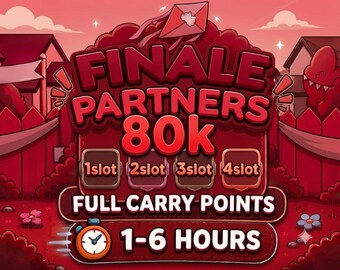 Monopoly_Go Partners Events - FINALE Partners (Full Carry Service 80K Point)