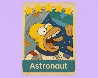 Astronaut - Monopoly_Go Sticker 5 Star Album ( fast sent )