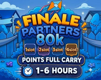 Monopoly_Go Partners Events - FINALE Partners (Full Carry Service 80K Point)