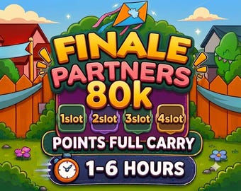 Monopoly_Go Partners Events - FINALE Partners (Full Carry Service 80K Point)