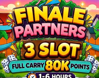 3 Slot - FINALE Partners Monopoly_GO Full Carry - Quick Respons