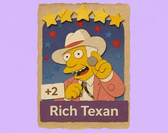 Rich Texan - Monopoly_Go Sticker 5 Star Album ( fast sent )