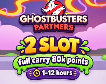 2x Slot - GHOSTBUSTERS PARTNERS - Monopoly_Go Partners Event (Full Carry Service)