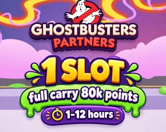 1x Slot - GHOSTBUSTERS PARTNERS - Monopoly_Go Partners Event (Full Carry Service)
