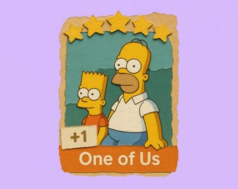 One of Us - Monopoly_Go Sticker 5 Star Album ( fast sent )