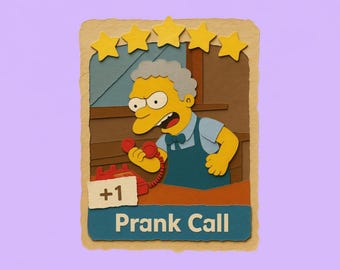 Prank Call - Monopoly_Go Sticker 5 Star Album ( fast sent )