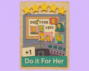 Do it For Her - Monopoly_Go Sticker 5 Star Album ( fast sent )