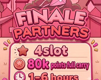 4 Slot - FINALE Partners Monopoly_GO Full Carry - Quick Respons