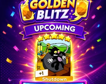 Golden Blitz Event - Monopoly_GO 5 Star Stickers - Fast Delivery ( Shutdown )