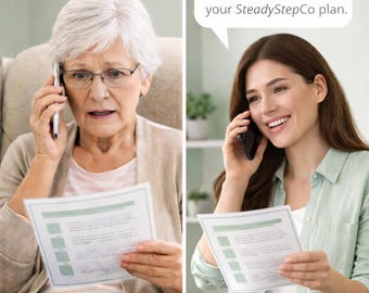 Online Scam Protection Bundle | Senior Tech Help | Email Phone Text Scam Caregiver Printable Guides