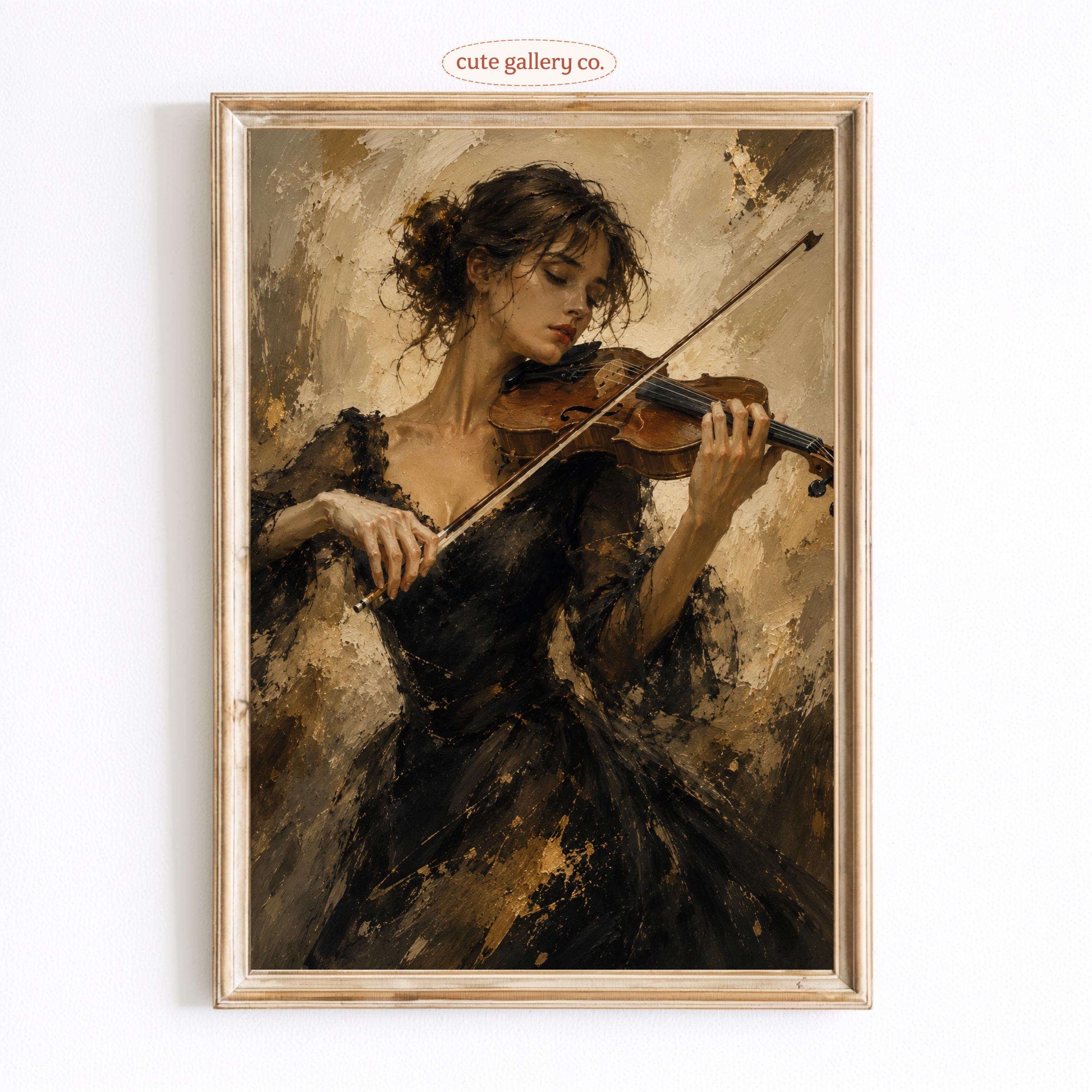 Violinist Painting - Etsy