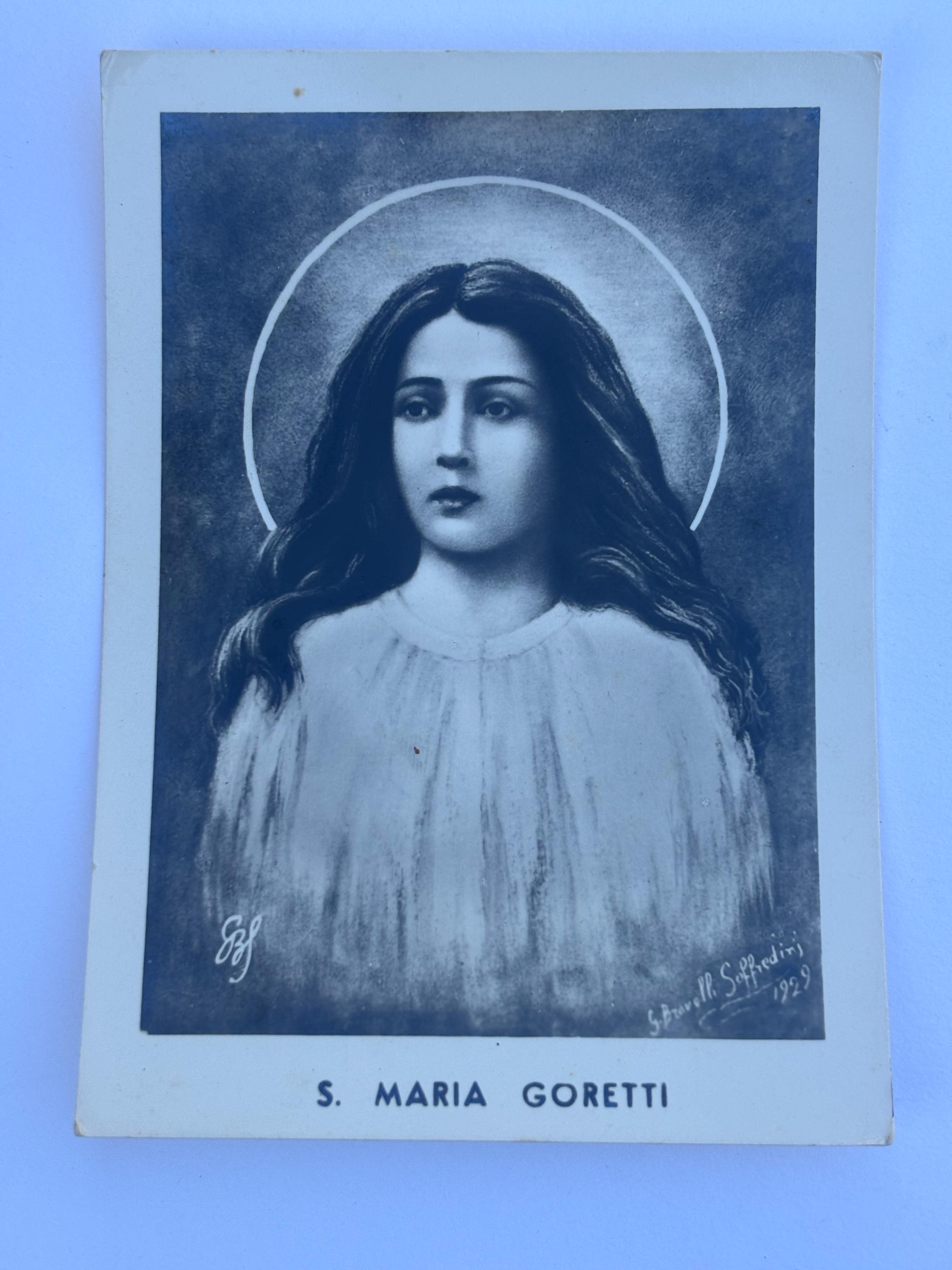 Saint Maria Goretti Printable Catholic Art Vintage Religious Wall Decor ...