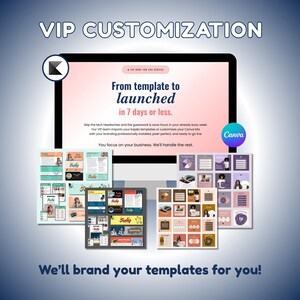 Edgy Grunge Business Branding Kit Canva – Media Press Kit, One Sheets, Email Signatures image 13