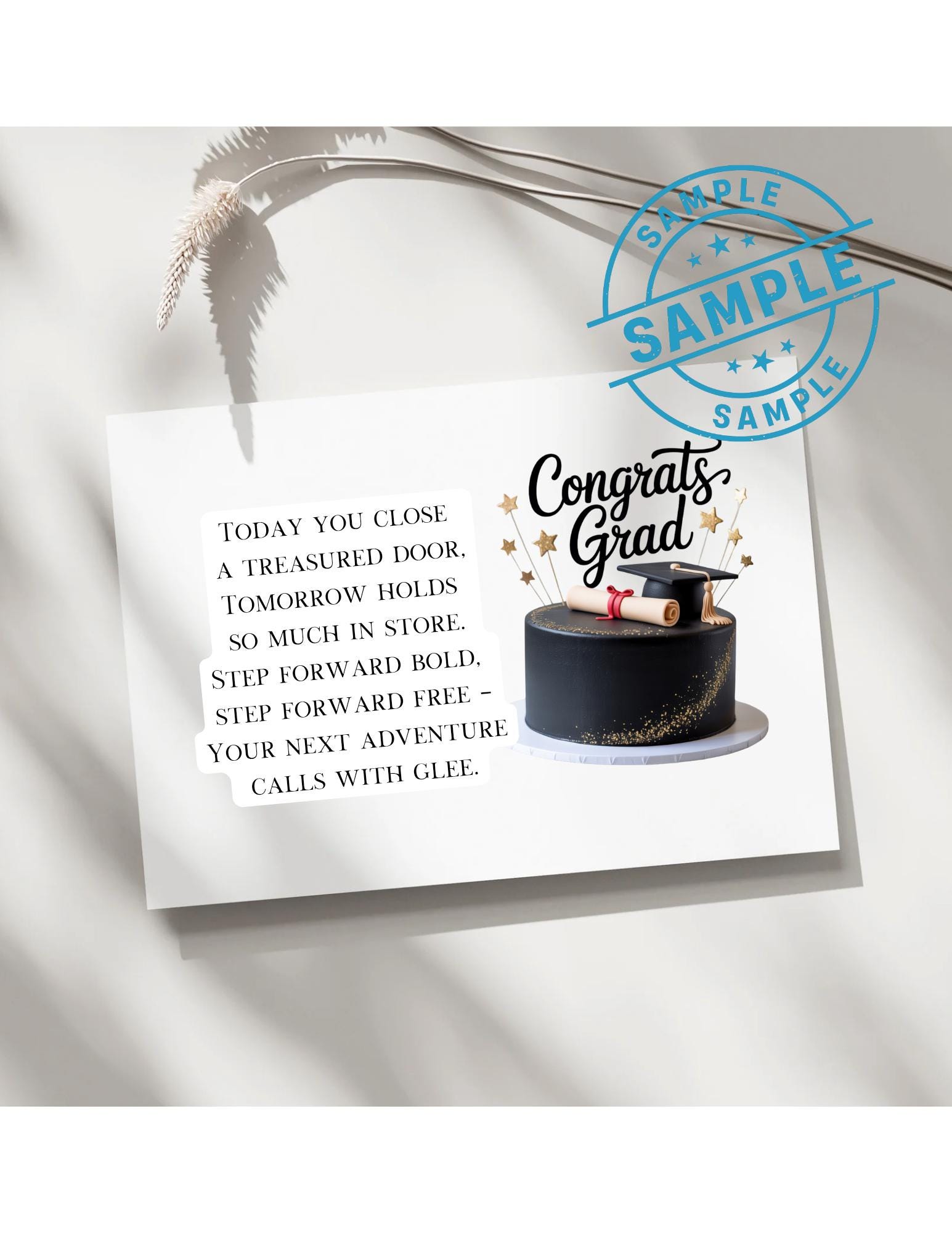 Printable Graduation Sentiments, 16 Unique Poems (digital Download) - Etsy