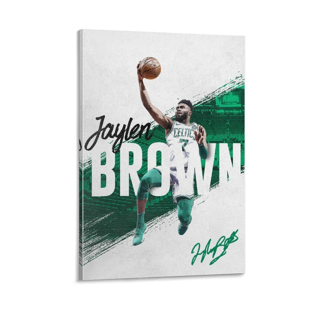 Jaylen Brown Art Sports Poster Wall Art Picture Painting Poster Canvas jaylen-brown-art-sports-poster-wall-art-picture-painting-poster-canvas