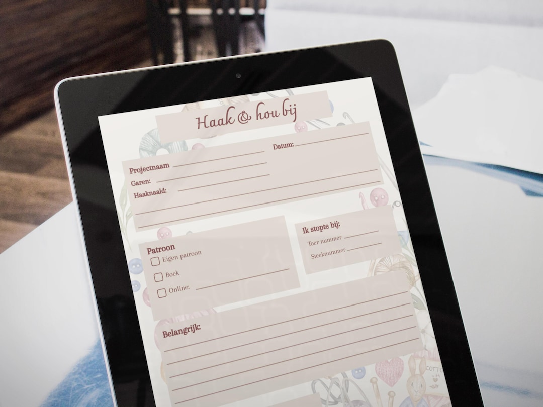 Notes Keep Sign Crocheters' Digital Note: Keep Track of Your Projects Effortlessly - Etsy