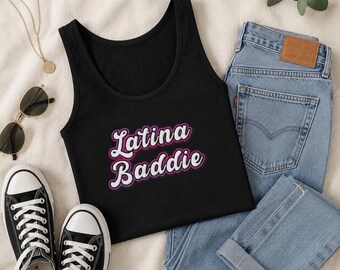 Latina Baddie Tank | Y2K Latina Top