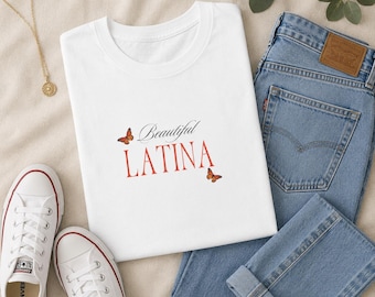 Latina Butterfly Shirt | Monarch Butterfly Pride Tee | Empowerment T-Shirt
