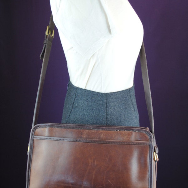 Supple Leather Brown Coach Purse Bag USA