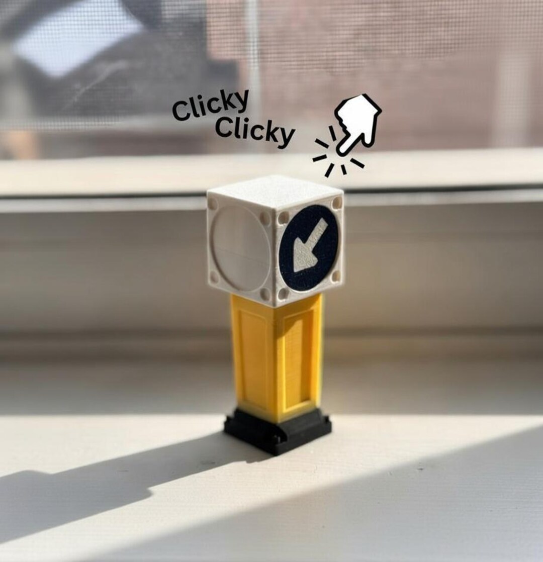 HK Hong Kong Lamp Post Fidget Clicker Toy | Street Miniature - Etsy