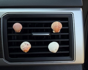 Seashell Car Vent Clips (Caroline's Choice)
