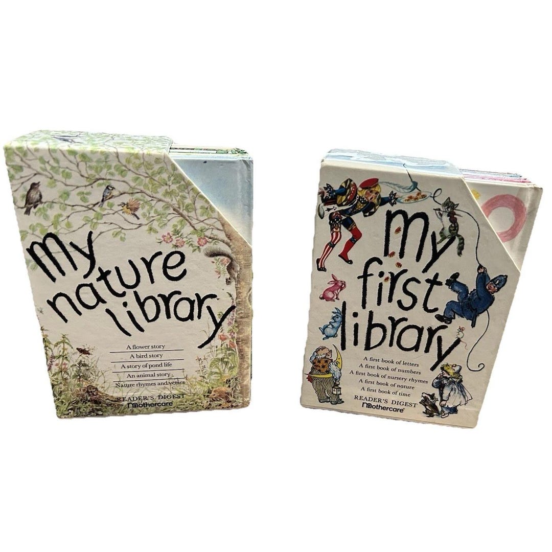 Vintage Reader's Digest My First Nature Library & Library Books - Etsy UK
