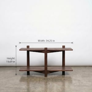 Modern Monitor Riser, Solid Wood Desk Stand, Ergonomic Workspace Setup, Dual Monitor Shelf, Office Storage, Tech Accessories Gift DL1013ZZ