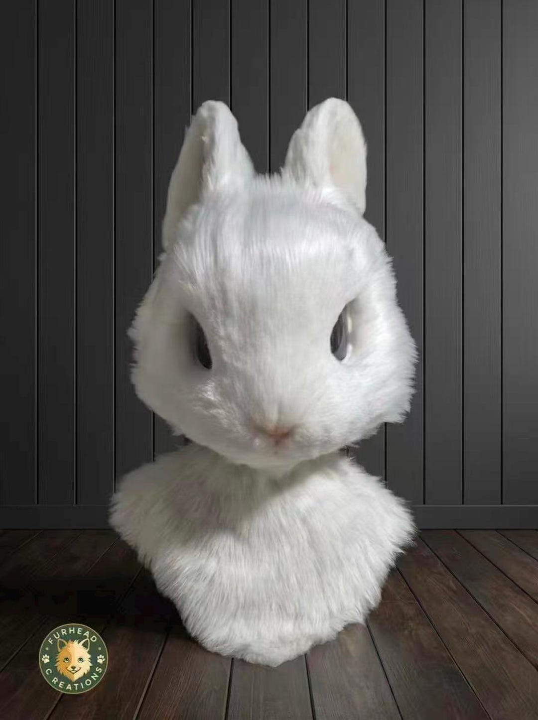 Handmade Rabbit Fursuit Head – Custom Handcrafted Design - Etsy