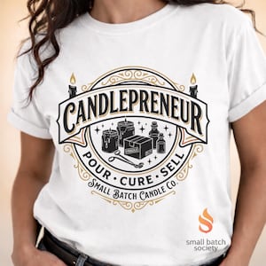 Candle Business Mode Shirt, Pour Pack Repeat Tee, Candle Production Workflow Apparel