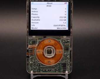 Apple iPod Classic - 第 5 世代、ブラック (3000 mAh バッテリー