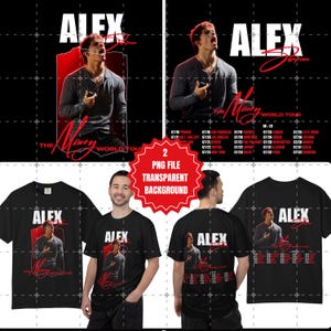 Alex Sampson "The Misery World Tour" 2026 png-bestand (digitale download).
