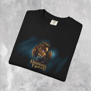 Baldur's Gate II Shadows of Amn T-shirt | Fantasy Classic RPG Unisex Tee