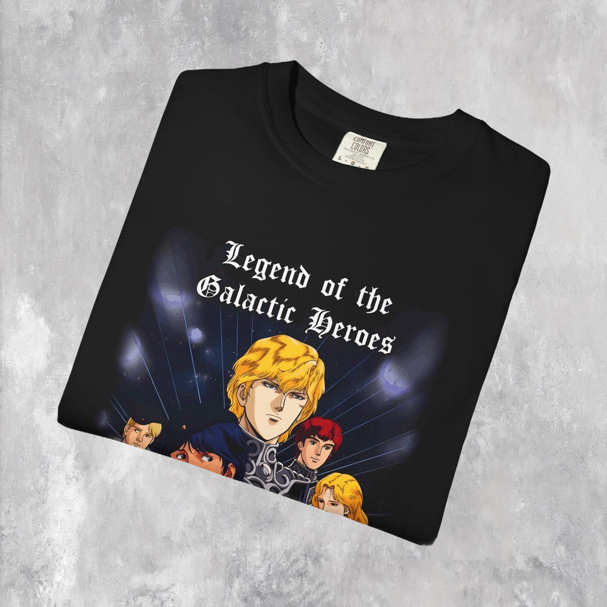 Legend of the Galactic Heroes T-shirt: Retro Japanese Anime